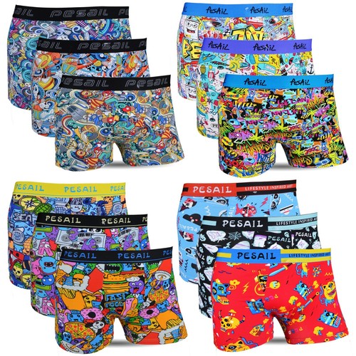 4er pack boxershorts retro - boxershorts,