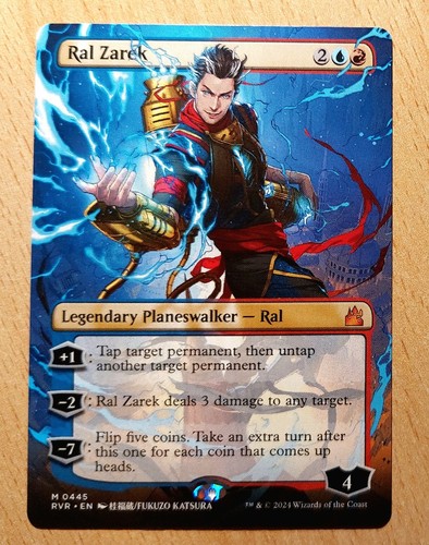 Mtg magic ral zarek - mtg, english