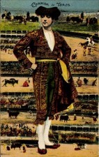 Ak Stierkampf, Torero in
