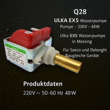 Pumpe Wasserpumpe Ulka EX5