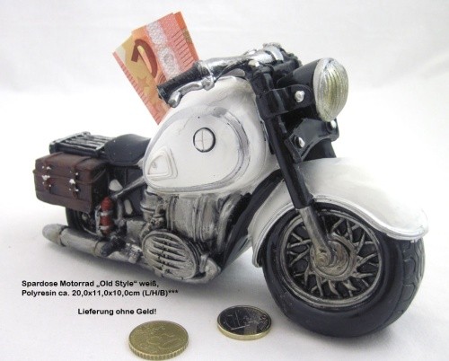 Poly spardose motorrad old - poly, "old