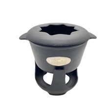 Gusseisen fondue topf - gusseisen,
