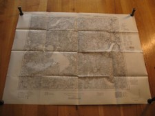 Alte landkarte großblatt - landkarte, 36