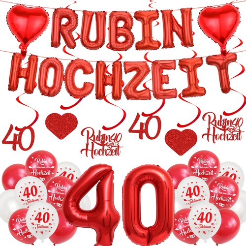 Hochzeitstag rubinhochzeit - hochzeitstag,