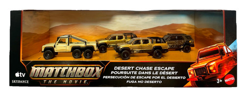 Matchbox desert chase escape - matchbox,