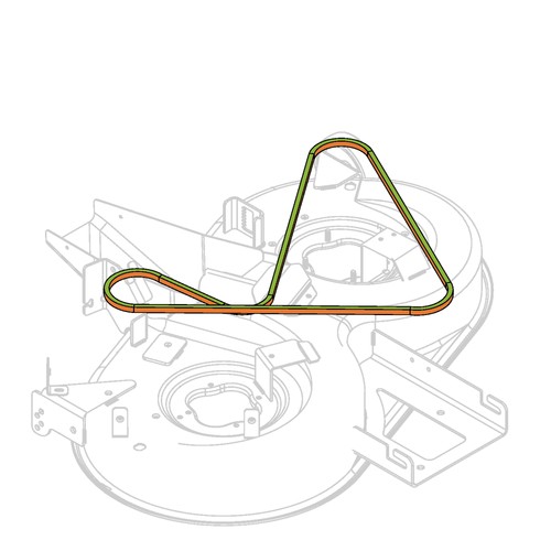 Keilriemen mähwerk für - für, mtd