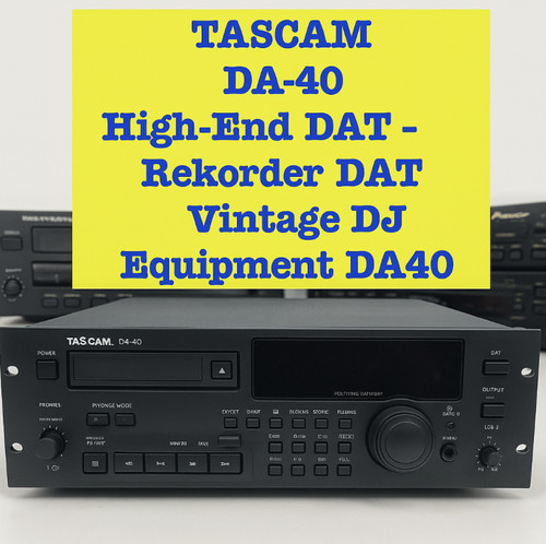 Tascam high end - dat,