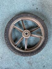 Oldtimer Motorrad-, Moped-Felge Marke unbekannt Reifen 3.60H19