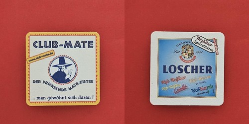 Loscher club mate man - loscher, club-mate…man