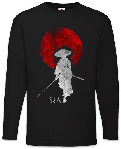 Ronin langarm shirt - i,