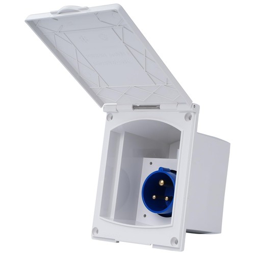 Cee wandsteckdose 3polig - wandsteckdose,