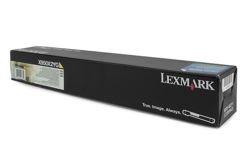 Lexmark toner x950x2yg gelb - lexmark,