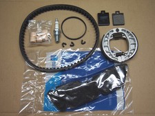 Wartungskit für Vespa LX50 2T , Zip  , Filter , Riemen, Kerze , Bremsbeläge