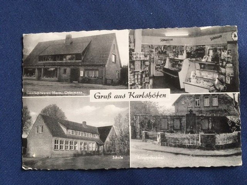 Karlshöfen bei gnarrenburg - ak,
