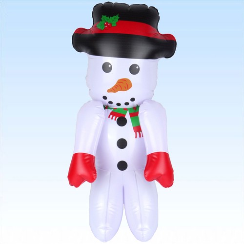 Aufblasbarer schneemann 65cm - schneemann,