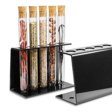 Schwarzer Reagenzglashalter