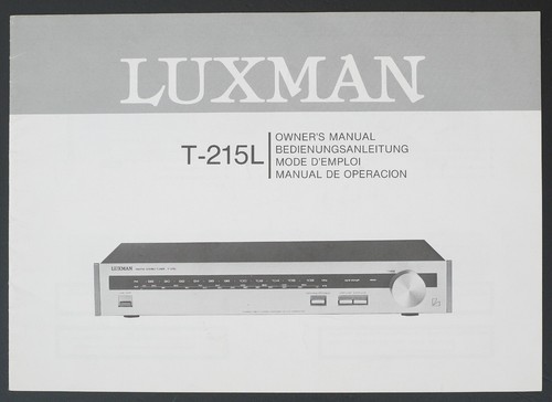 Original luxman 215l - luxman, t-215l