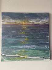 Bild selbstgemalt Acryl auf
