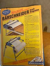 Bärschneider 60 cm Arbeitsbreite, Kleistergerät, Kleistermaschine, Tapeziergerät