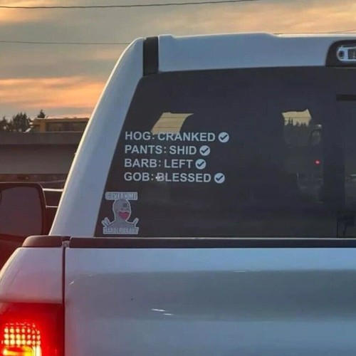 Hoss decals hog cranked - cranked, /