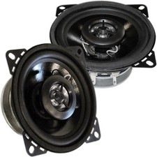 BA10 10cm Koax Lautsprecher Paar für Renault Kangoo