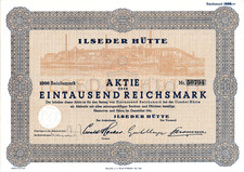 Ilseder Hütte histor. Stahl