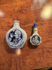 2 Schnupftackflasche Steinzeug Poschl-Schmalzler Landshut/Bay