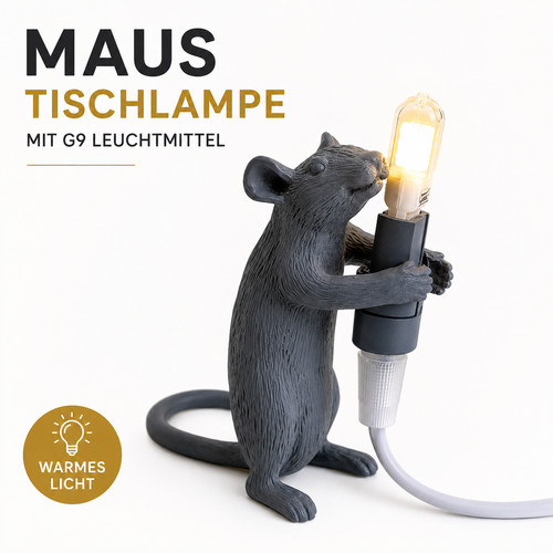 Maus tischlampe deko leuchte - maus,