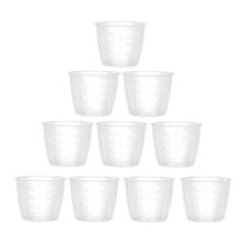 10x Reis Messbecher/Messkanne Kunststoff zweisprachigen Skalen Reiskocher Cups