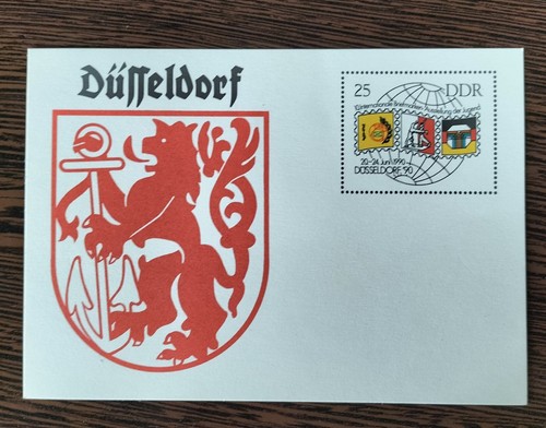 Blanko postkarte pfennig - blanko,
