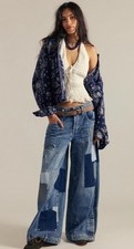 Free people jeans wide - wide, leg