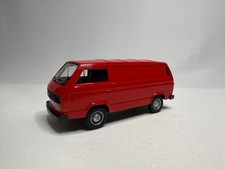 1:32 VW Volkswagen Transporter T3 Rot Neu OVP Modellauto Diecast