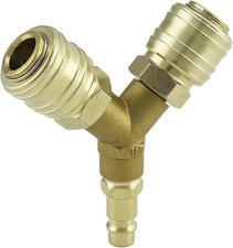 2-Wege Druckluft Y-Verteiler