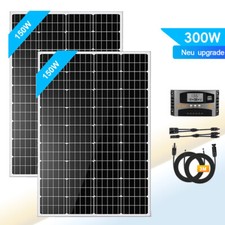 300W 12V Solarpanel Kit mit