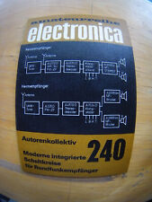 electronica 240-Moderne integrierte Schaltkreise für Rundfunkempf.-DDR 1988-96 S