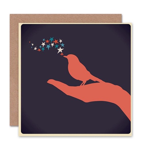 Singvogel hand blanko - hand,