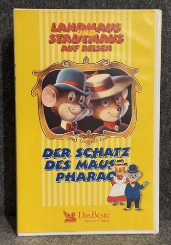 Vhs landmaus und - stadtmaus, auf