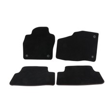 OEM VW Polo 6 Fussmatten schwarz velours Audi A1 T-Cross Teppich Stoff original