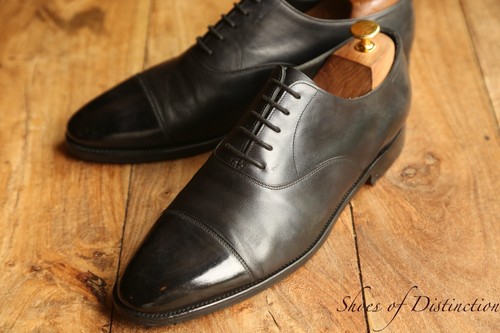 John lobb navy blau leder - john,