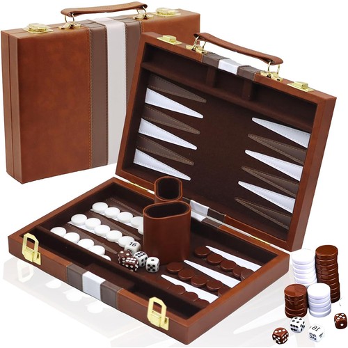 Backgammon spielbrett klappbar - backgammon,