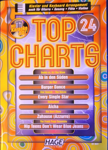 Top charts inkl karaoke - charts, 24