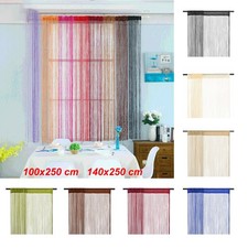 2x Fadenvorhang Fadengardine