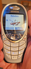 Siemens S55 Handy mit Ansteckkamera QuickPic in OVP. Farbe arctic blue