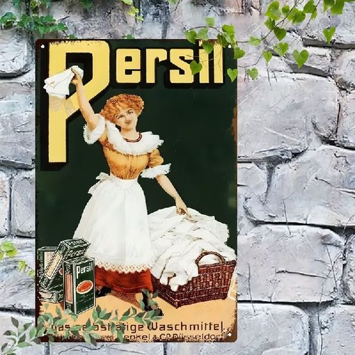 Blechschild persil waschmittel - blechschild,