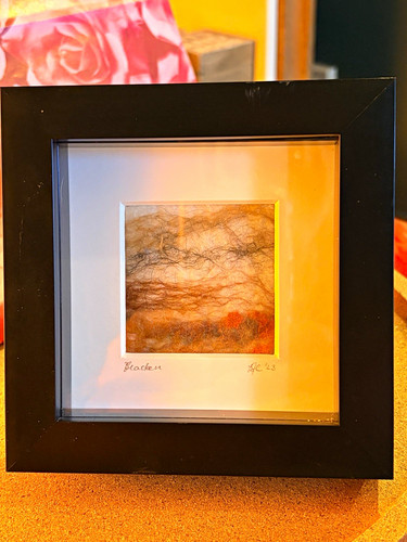 Original textilkunst bracken - original,