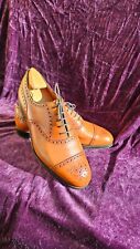 Herren Brogue " Edward Green " Hell Braun Leder  Gröse 41 ( 7/7,5 ) Braun Leder