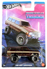 Hot Wheels 1988 Jeep Wagoneer 5/5 Tubular Trucks 1:64 Modellauto Spielzeug SUV