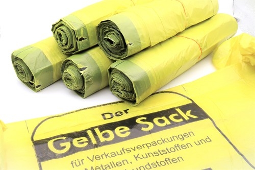 Neu rollen gelbe säcke - neu,
