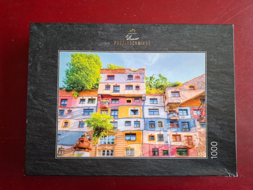 Puzzle hundertwasser häuser - puzzle,