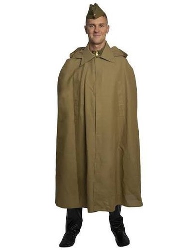 Udssr militär regenmantel - militär,